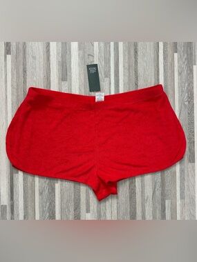 Wild Fable Red Shorts, Open at the Sides — NWT, Size XL